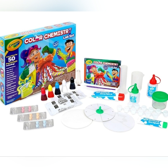 Crayola Color Chemistry Set‎ STEM Science Kit For Kids with 50 experiments new - Picture 1 of 1